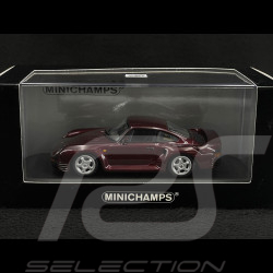 Porsche 959 1987 Metallic Rot 1/43 Minichamps 400062525