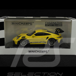 Porsche 911 GT3 RS Type 992 2023 Jaune Racing 1/43 Minichamps 413062106