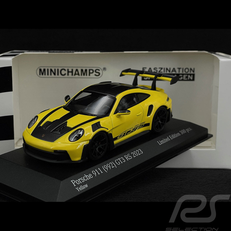 Porsche 911 GT3 RS Type 992 Weissach Package 2023 Racinggelb 1/43 Minichamps 413062116