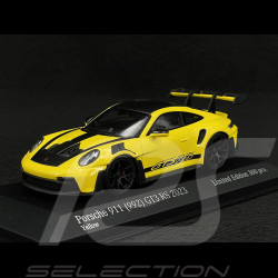 Porsche 911 GT3 RS Type 992 Weissach Package 2023 Jaune Racing 1/43 Minichamps 413062116