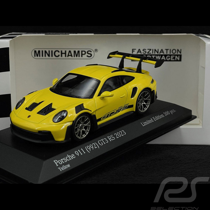 Porsche 911 GT3 RS Type 992 2023 Racinggelb 1/43 Minichamps 413062106