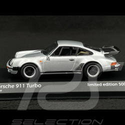 Porsche 911 Turbo Type 930 1977 Argent 1/43 Minichamps 943069006