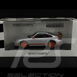 Porsche 911 GT3 RS Type 997 2006 Argent 1/43 Minichamps 403066013