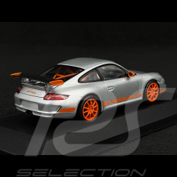 Porsche 911 GT3 RS Type 997 2006 Silver 1/43 Minichamps 403066013