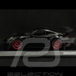 Porsche 911 GT3 RS Type 992 2023 Black 1/18 Minichamps 153062240