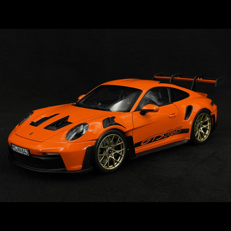 Porsche 911 GT3 RS Type 992 2022 Gulf Orange 1/18 Norev 187360