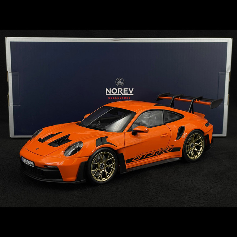 Porsche 911 GT3 RS Type 992 2022 Orange Gulf 1/18 Norev 187360