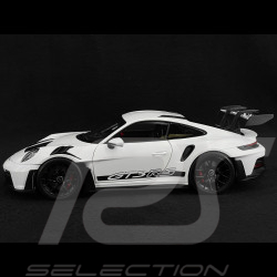 Porsche 911 GT3 RS Type 992 2022 Blanc 1/18 Norev 187361