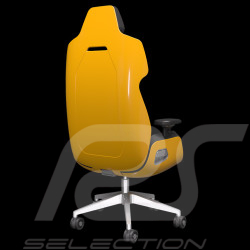 Fauteuil de bureau / Fauteuil gaming Design by Studio F.A. Porsche Cuir / Aluminium Jaune ARGENT E700