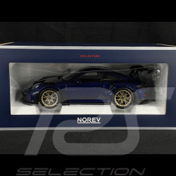 Porsche 911 GT3 RS Type 992 2022 Bleu Gentiane Métallique 1/18 Norev 187363