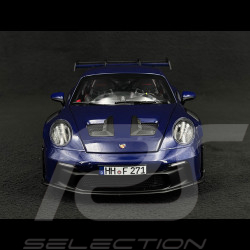 Porsche 911 GT3 RS Type 992 2022 Gentian Blue Metallic 1/18 Norev 187363