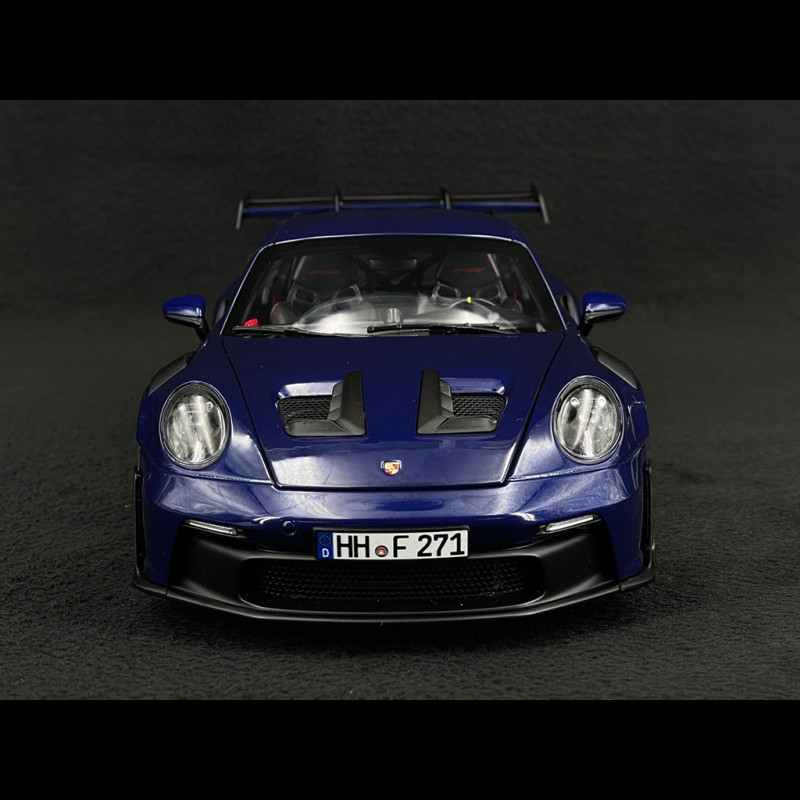 NOREV 1/18 PORSCHE 911 992 Gt3 Rs 2022 Gentiane Bleu Métallisé 187363