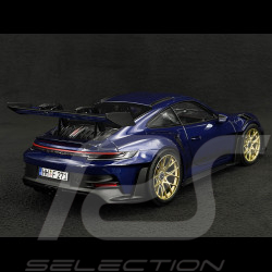 Porsche 911 GT3 RS Type 992 2022 Enzianblau Metallic 1/18 Norev 187363