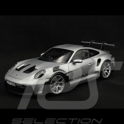 Porsche 911 GT3 RS Type 992 2022 GT Silver 1/18 Norev 187357