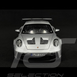 Porsche 911 GT3 RS Type 992 2022 GT Silber 1/18 Norev 187357
