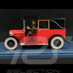 Tintin The taxi to Eastdown - The Black Island - Red 1/24 29962