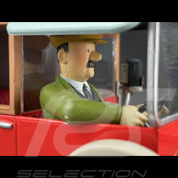 Tintin The taxi to Eastdown - The Black Island - Red 1/24 29962