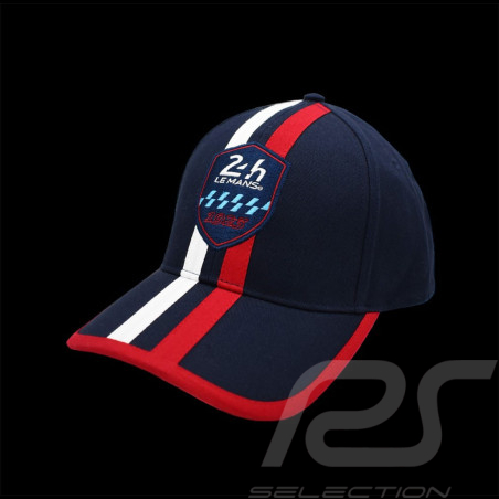 24h Le Mans Hat Classic Navy Blue / White / Red LM241KS624-100
