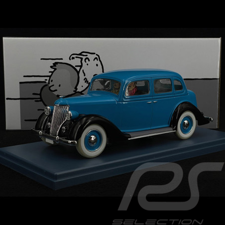 Tintin Alonzo Perez's car - Tintin and the broken ear - Blue 1/24 29966