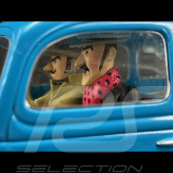 Tintin la voiture d'Alonzo Perez - L'oreille cassée - Bleu 1/24 29966