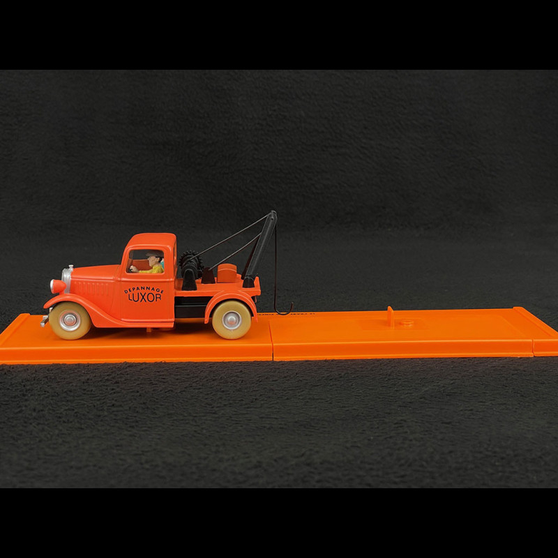 Tintin La Dépanneuse Luxor - Le Crabe aux Pinces d'Or Orange 1/43