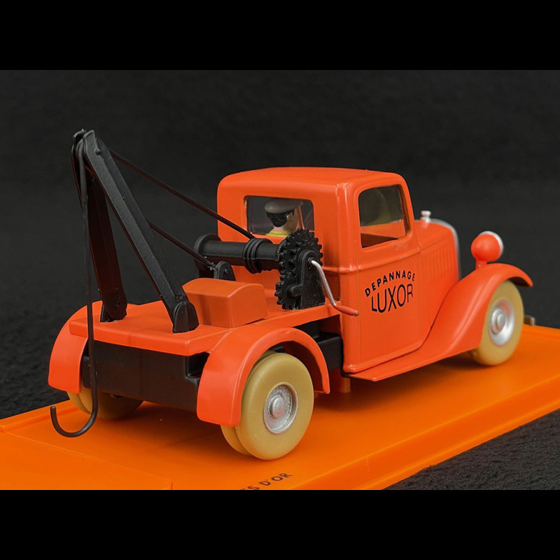 Tintin La Dépanneuse Luxor - Le Crabe aux Pinces d'Or Orange 1/43
