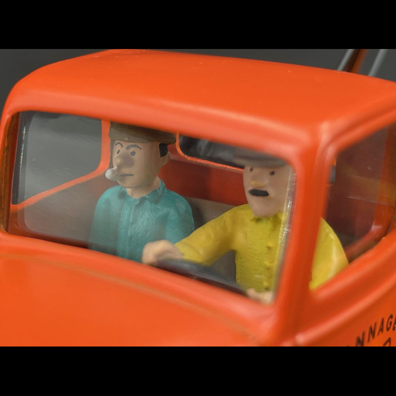 Tintin Luxor tow truck - The Crab With The Golden Claws Orange 1