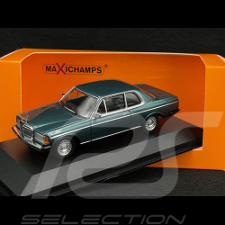 Mercedes-Benz W123 230CE 1976 Bleu Pétrole 1/43 Minichamps 940032224