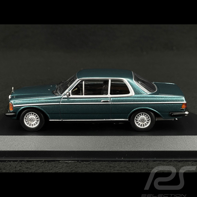 Mercedes-Benz W123 230CE 1976 Petrol Blue 1/43 Minichamps 940032224