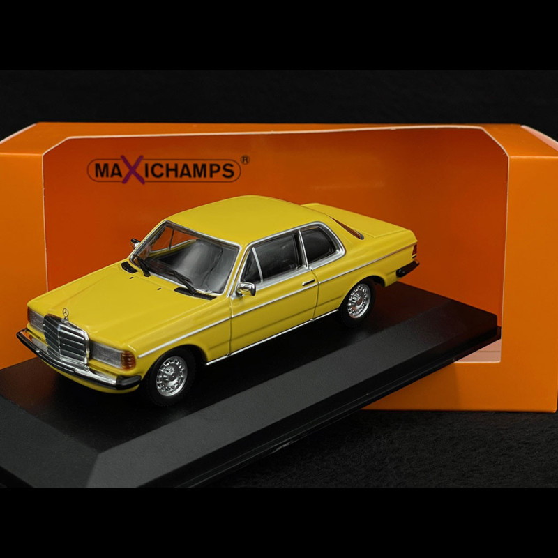 Mercedes-Benz W123 230CE Coupe 1976 Yellow 1/43 Minichamps 940032222