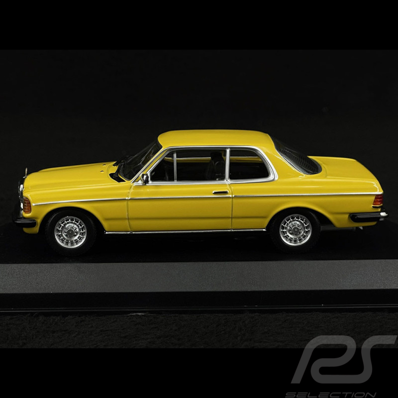 Mercedes-Benz W123 230CE Coupe 1976 Gelb 1/43 Minichamps 940032222