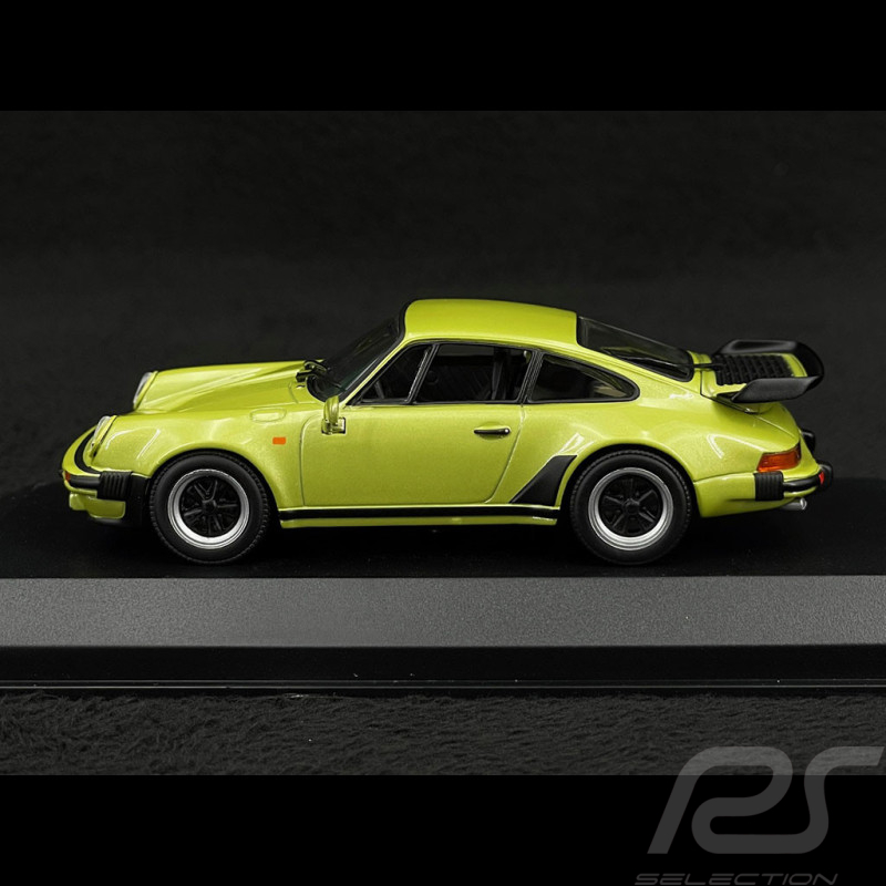 Porsche 911 Turbo 3.3 Type 930 1977 Green Metallic 1/43 Minichamps 940069004