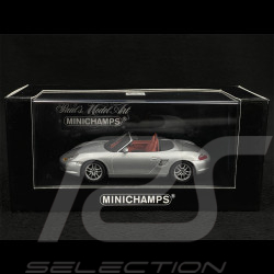 Porsche Boxster Type 986 2002 Argent Arctique Métallique 1/43 Minichamps 400062030