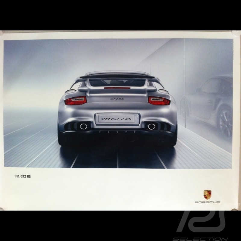 Affiche originale Porsche 997 GT2 RS Affiche originale Porsche 997 GT2 RS
