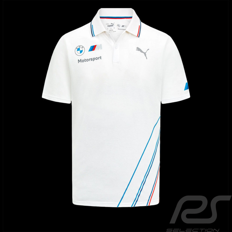 BMW Poloshirt Motorsport Puma Weiß 701219210-002 - herren