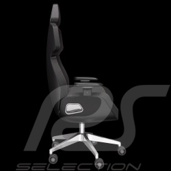 Bürostuhl / Gaming-Stuhl Design by Studio F.A. Porsche Leder / Aluminium Schwarz ARGENT E700