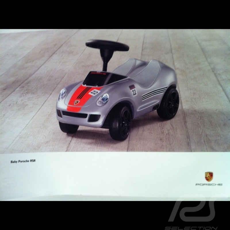 Affiche original Porsche RSR enfant 