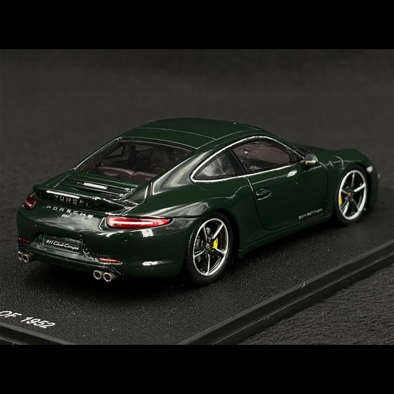 Porsche 911 Club Coupé Type 991 2015 Racing Green 1/43 Spark WAX20120061
