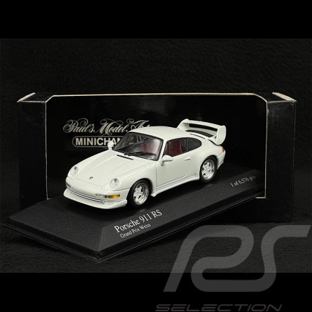 Porsche 911 Carrera RS Club Sport Type 993 1995 Grandprixweiß 1/43 Minichamps 430065105