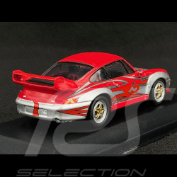 Porsche 911 GT2 Type 993 1995 Argent / Rouge 1/43 Minichamps WAP020018