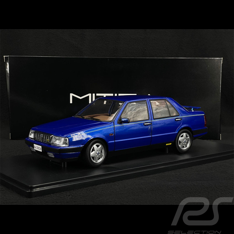Lancia Thema 8.32 Ferrari 1S 1986 Bleu Métallique 1/18 Mitica 202005-D