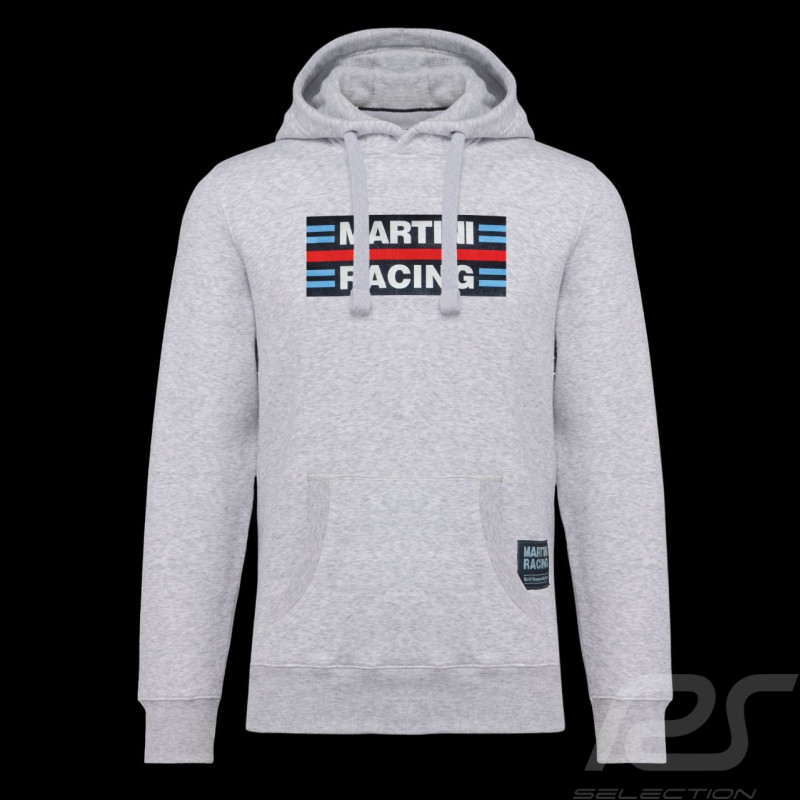 Sweat Martini Racing Hoodie à capuche Gris MPM791 - homme