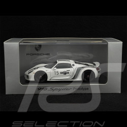 Porsche 918 Spyder Prototype Martini n° 15 blanche 1/43 Spark WAP0201060D