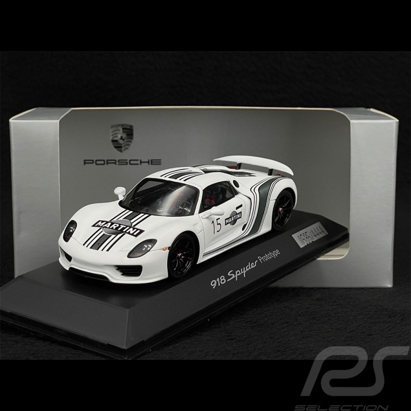 Porsche 918 Spyder Prototyp Martini n° 15 weiß 1/43 Spark WAP0201060D