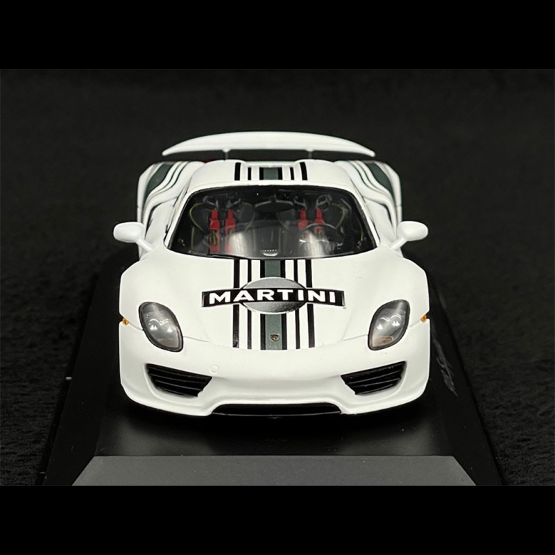 Porsche 918 Spyder Prototype Martini n° 15 white 1/43 Spark