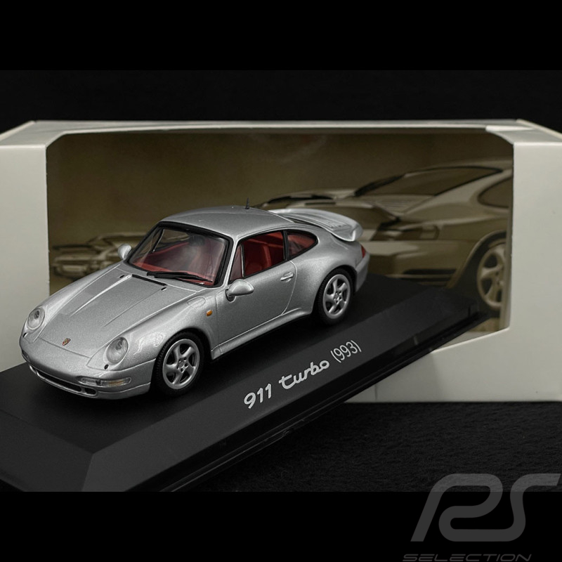 Porsche 911 Turbo Typ 993 Silber Grau 1/43 Minichamps WAP02006910