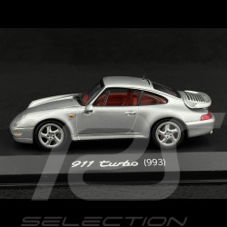 Porsche 911 Turbo Type 993 Gris Argent 1/43 Minichamps WAP02006910