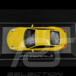 Porsche 911 type 997 Carrera S Coupe speed yellow Mk 1 2005 1/43 Minichamps WAP02011715