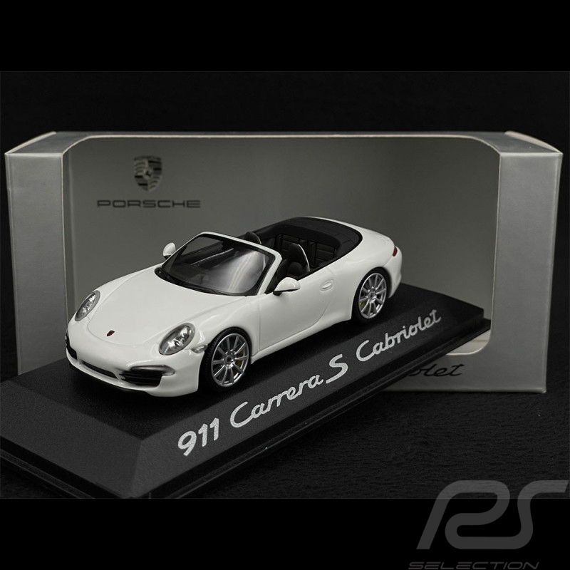 Porsche 911 type 991 Carrera S Cabriolet 2012 Carraraweiss 1/43 Minichamps WAP0200130C