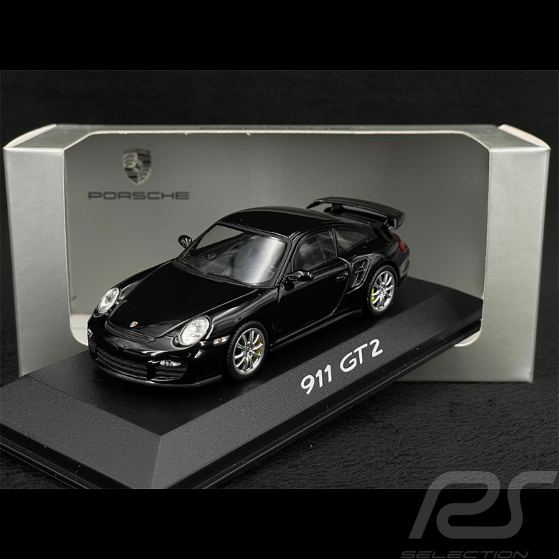 Porsche 911 type 997 GT2 2008 schwarz 1/43 Minichamps WAP02000118